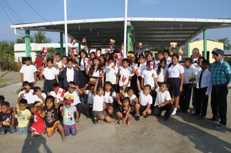 Plan Binacional conmemoró 17 años de paz con entrega de obra en isla Costa Rica.