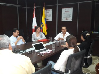 Plan Binacional analiza cooperación conjunta en favor de los Gads Parroquiales de la zona 7