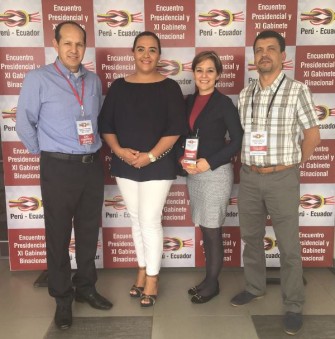 Delegación de Plan Binacional Ecuador, participa de las reuniones técnicas para el XIGabineteBinacional Ecuador-Perú
