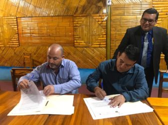 Plan Binacional firma Convenio Marco Institucional con GADM de Arenillas
