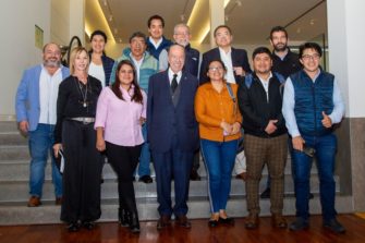 Directores Ejecutivos de Ecuador y Perú del Plan Binacional visitan Centro de Ciencia del Café