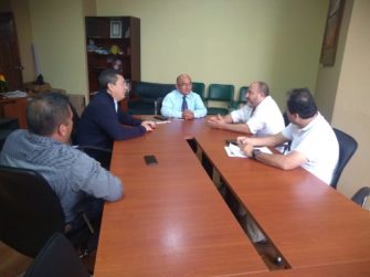 Reunión con GAD de Calvas