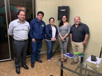 Reunión con Coordinador de Mancomunidad Bosque Seco de Loja