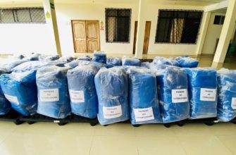 Plan Binacional, Capítulo Ecuador entrega trajes de bioseguridad a Colegio de Médicos de Zamora Chinchipe