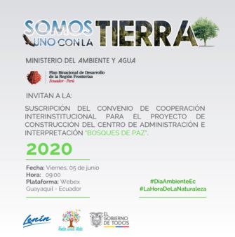 Se firmará convenio con Ministerio del Ambiente y Agua de Ecuador
