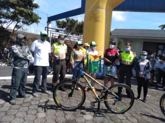 En el día contra el cambio climático, Plan Binacional presente en CICLORUTA FÁTIMA
