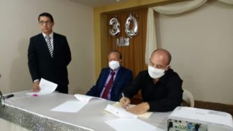 Firma de Convenio Marco con GAD Las Lajas