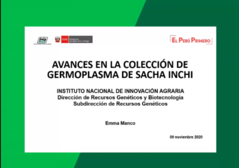 Inicio de Capacitaciones por el Proyecto Sacha Inchi
