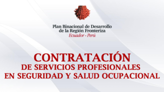 Contratación de servicios profesionales en Seguridad y Salud Ocupacional